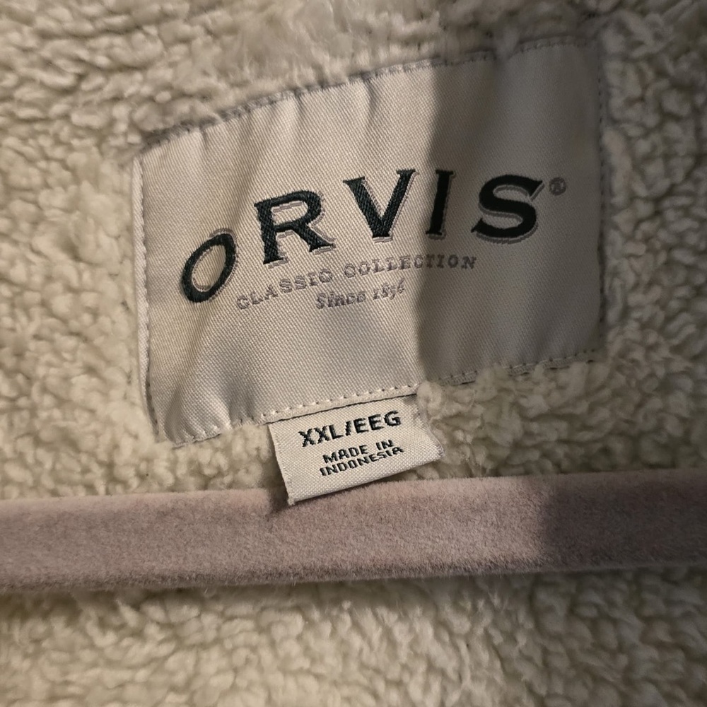 Orvis Charcoal Zip-Up Sweater for Men - Picture 6 of 16